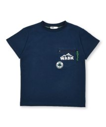 WASK/【速乾】キャンプワッペンアウトドア天竺Tシャツ(100~160cm)/505940251