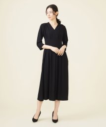 Sybilla(シビラ)/タッキングデザインドレス/ブラック