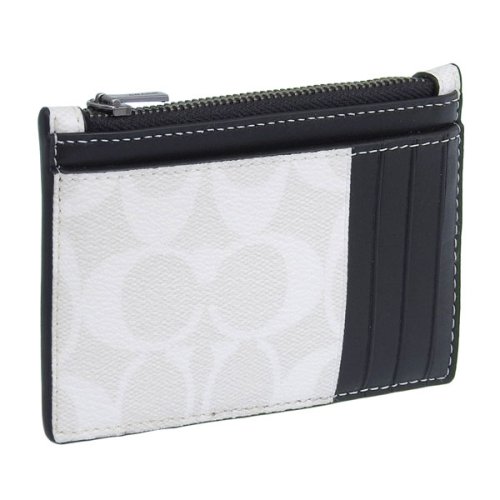 COACH(コーチ)/COACH コーチ ZIP CARD CASE カード ケース コイン ケース 小銭入れ/ホワイト