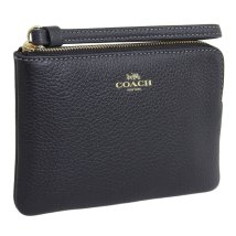 COACH/COACH コーチ CORNER ZIP WRISTLET コーナージップ リストレット ポーチ 小物入れ レザー/505940670