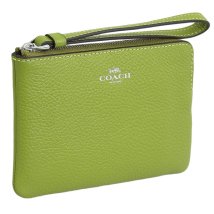 COACH/COACH コーチ CORNER ZIP WRISTLET コーナージップ リストレット ポーチ 小物入れ レザー/505940674