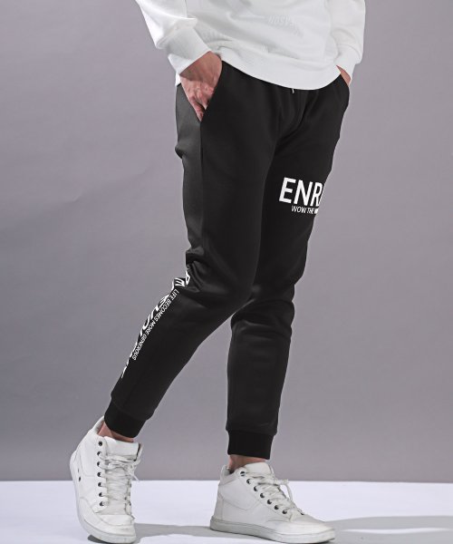 高周波プリントジョガーパンツ/ジョガーパンツ メンズ ロゴ プリント 人気・おすすめ｜使いやすい・旅行におすすめ 品質保証 全国発送
