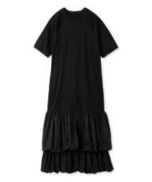 emmi atelier(emmi　atelier)/【emmi atelier】ドッキングTEEタフタワンピース/BLK