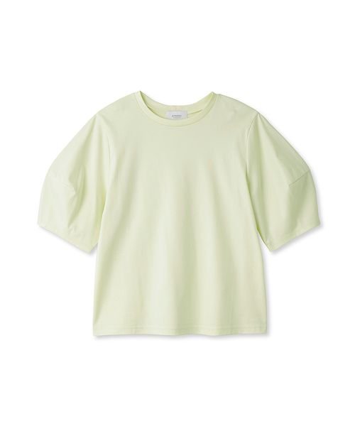 emmi atelier(emmi　atelier)/【emmi atelier】シルケットカットＴシャツ/LIME