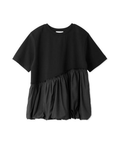 【emmi atelier】カットコンビバルーンＴシャツ