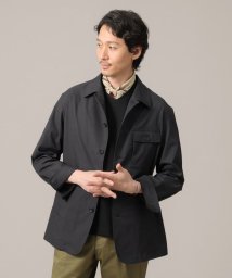 TAKEO KIKUCHI(タケオキクチ)/【軽羽織】ストレッチ シャツジャケット/ブラック（019）