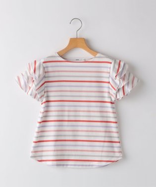 SHIPS KIDS/SHIPS KIDS:80～90cm / オーガニック コットン フリル スリーブ TEE/505942443