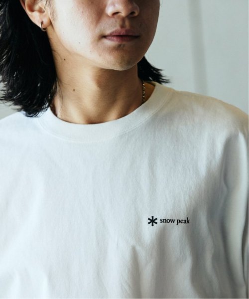 JOURNAL STANDARD(ジャーナルスタンダード)/SNOW PEAK × JOURNAL STANDARD / 別注 UCCP Mt. Tanigawa Tshirt/ホワイト