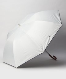 POLO RALPH LAUREN(umbrella)(ポロラルフローレン（傘）)/晴雨兼用折りたたみ日傘　ワンポイントオーバーロック/オフホワイト