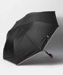 POLO RALPH LAUREN(umbrella)(ポロラルフローレン（傘）)/晴雨兼用折りたたみ日傘　ワンポイントオーバーロック/ブラック