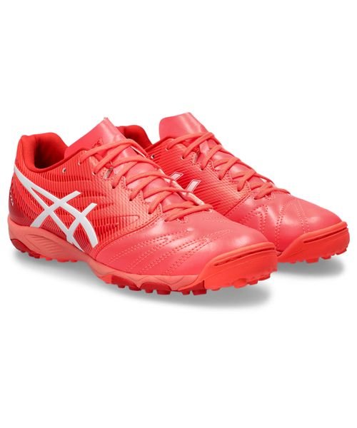 ASICS(ASICS)/ULTREZZA 3 JR GS TF/FLASHCORAL/WHITE