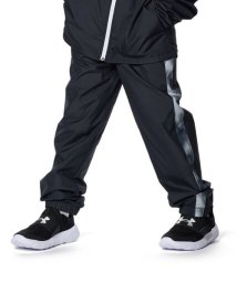 UNDER ARMOUR(アンダーアーマー)/UA TRICOT PRINT WOVEN PANTS/BLACK/BLACK/WHITE