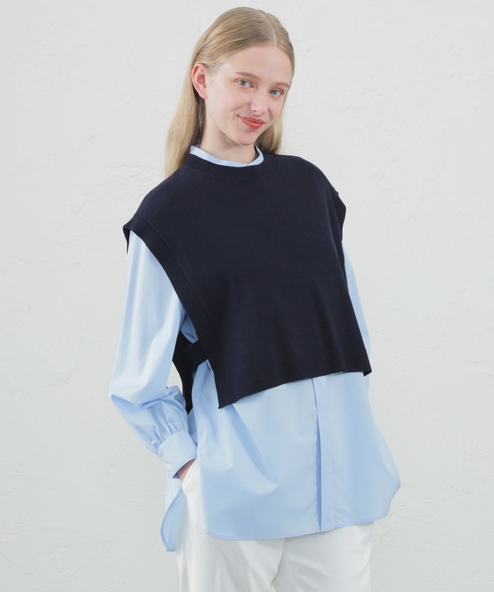 MACKINTOSH - マッキントッシュ　サマーニット　ブルー ブルー系｜ニット・セーター｜MACKINTOSH LONDON