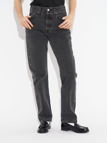 501(R) ジーンズ ブラック RADICAL RELIC 