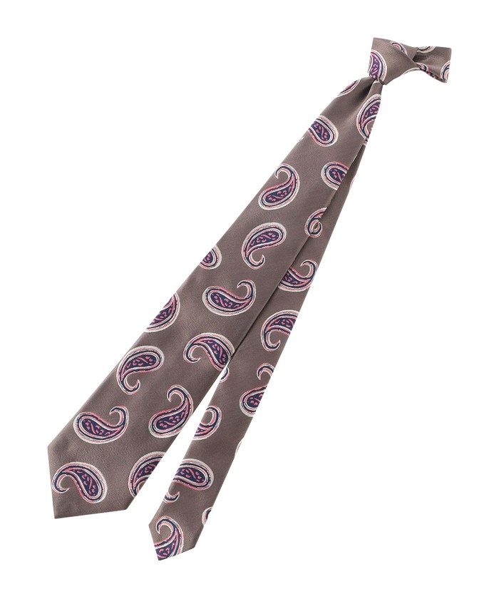 ネクタイ 手書き風ペイズリー柄(505912262)｜HANKYU MEN'S / 阪急メンズ