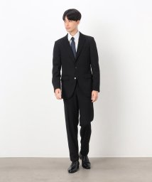 COMME CA ISM MENS(コムサイズム（メンズ）)/【マシンウォッシャブル】ストレッチ ドビー スーツ/ブラック