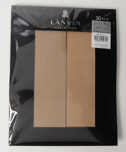 LANVIN Collection（Socks）(ランバンコレクション（ソックス）)/30dタイツ/ロアンヌ