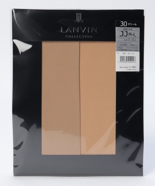 LANVIN Collection（Socks）(ランバンコレクション（ソックス）)/30dタイツ　　　　　　　　　　　(LV621の特別サイズ）/ロアンヌ