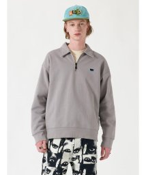 Levi's/LEVI'S(R) SKATE ハーフジップシャツ グレー SILVER FOX/505937707