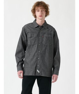 Levi's/ワーカーシャツ ブラック RILEY BLACK CHAMBRAY/505937749