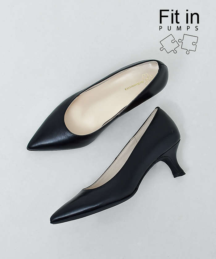 AuBANNISTER 【Fit in PUMPS】プレーンパンプス ブラック 36 AuBANNISTER 【Fit in PUMPS】プレーンパンプス ブラック 36