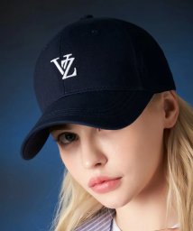 Varzar(バザール)/【Varzar / バザール】3D Monogram logo over fit ball cap キャップ 帽子/ネイビー