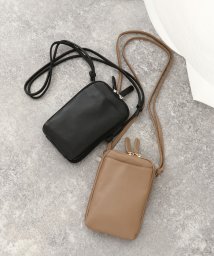 MK MICHEL KLEIN BAG/牛革ウォレットショルダーバッグ/505943918