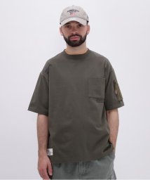 AVIREX/LOOSE FIT MIL. POCKET T－SHIRT/505944050