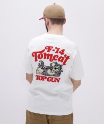 AVIREX(AVIREX)/SAGARA TOM CAT T－SHIRT / サガラ トムキャットＴシャツ / AVIREX / アヴィレックス/ホワイト