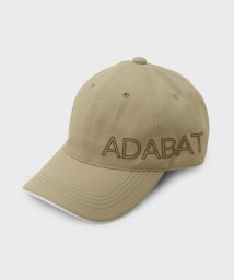 adabat(アダバット)/ロゴデザイン キャップ/ベージュ（052）
