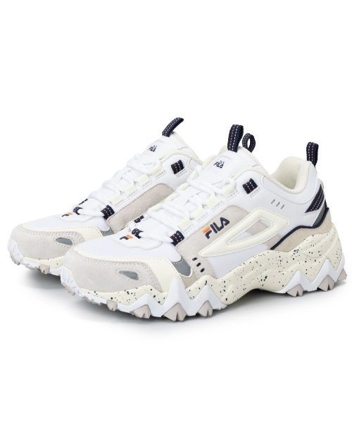 FILA（Shoes）(フィラ（シューズ）)/OAKMONT TR S/オークモント TR S  カジュアル厚底シューズ  / ホワイト/ホワイト