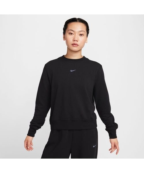 NIKE(ナイキ)/ナイキ ウィメンズ ワン DF LBR L/S クルー/ブラック/（ホワイト）