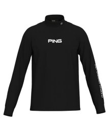 PING(ピン)/エアーフレイクハイネックシャツ/010ブラック