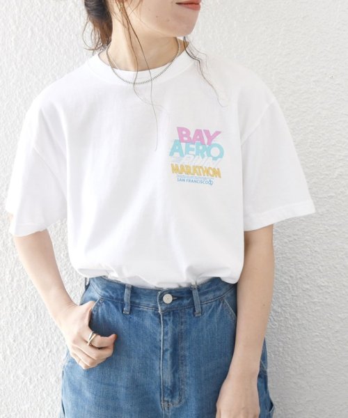 SHIPS any MEN(シップス　エニィ　メン)/【SHIPS any別注】GOOD ROCK SPEED: レトロ スポーツ グラフィック Tシャツ◇/ホワイト