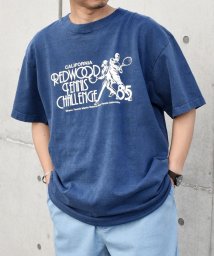 SHIPS any MEN(シップス　エニィ　メン)/【SHIPS any別注】GOOD ROCK SPEED: レトロ スポーツ グラフィック Tシャツ◇/ロイヤルブルー