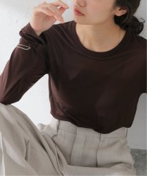 journal standard  L'essage (ジャーナルスタンダード　レサージュ)/【BASERANGE/ベースレンジ】LONG SLEEVE TEE：カットソー/ブラウン