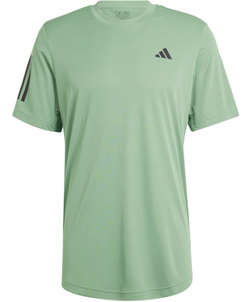 adidas(adidas)/adidas アディダス テニス クラブ スリーストライプス テニス 半袖Tシャツ MLE72/グリーン