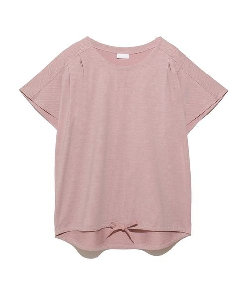sanideiz TOKYO(サニデイズ トウキョウ)/ナイロンメッシュジャージ フレンチスリーブTシャツ LADIES/ピンク
