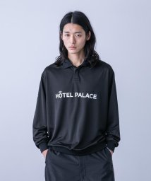 nano・universe(ナノ・ユニバース)/「HOTEL PALACE（オテルパラス）」UMBROゲームポロシャツ/ブラック