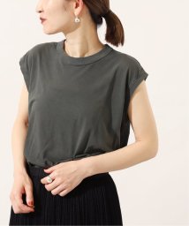 VERMEIL par iena(ヴェルメイユ　パー　イエナ)/【ATON/エイトン】Garmentdyed 60 Fresca ノースリーブTシャツ/グレー