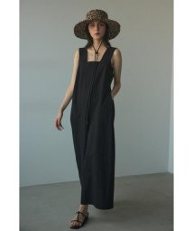 BLACK BY MOUSSY(ブラックバイマウジー)/wide silhouette all in one/BLK