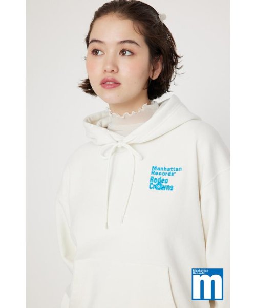 RODEO CROWNS WIDE BOWL(ロデオクラウンズワイドボウル)/(MR)NEON HOODIE/O/WHT1