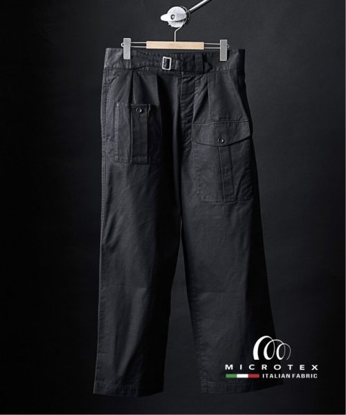 JOURNAL STANDARD relume Men's(ジャーナルスタンダード　レリューム　メンズ)/【MICROTEX / マイクロテックス】グルカパンツ/ブラック