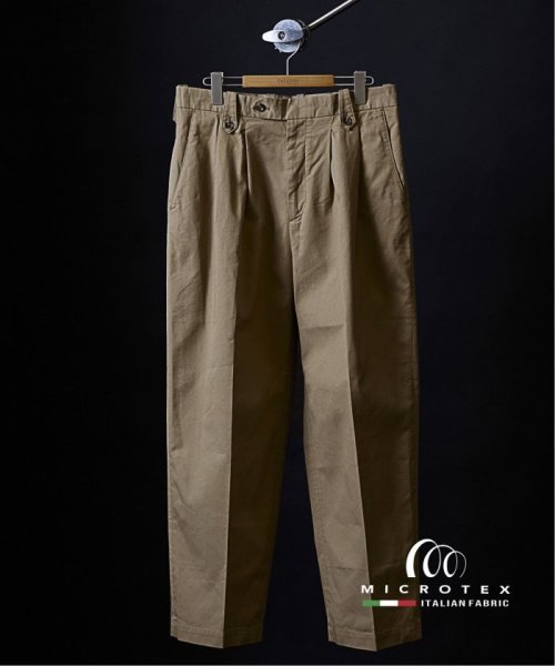 【MICROTEX / マイクロテックス】2プリーツスラックス MICROTEX マイクロテックス