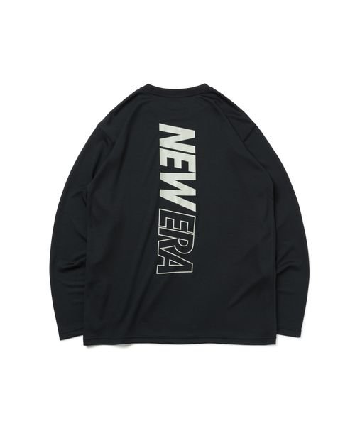 NEW ERA(ニューエラ)/PA LS TECH TEE OLV LOGO BLK/ブラック