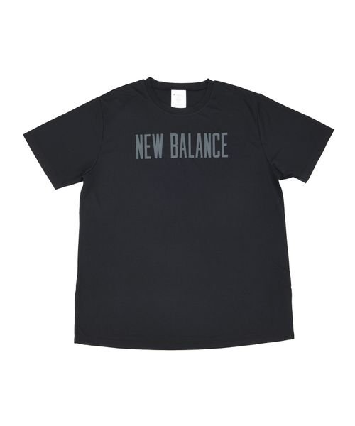 new balance(ニューバランス)/RELENTLESS オーバーサイズショートスリーブTシャツ/BK