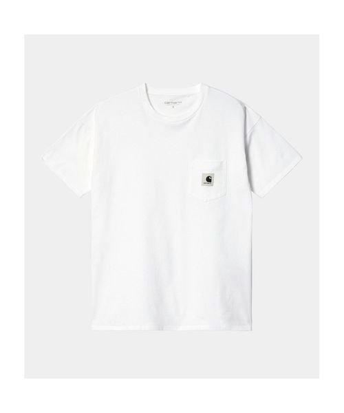 Carhartt(カーハート)/W S/S POCKET T－SHIRT/WHITE