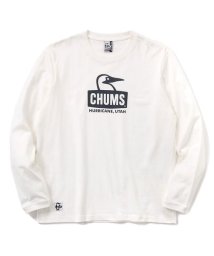 CHUMS/BOOBY FACE BRUSHED L/S T－SHIRT (ブービーフェイス ブラッシュドL)/505673072