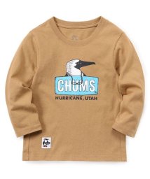 CHUMS/KIDS OLD BOOBY FACE BRUSHED L/S T－SHIRT (KD ODBBYフェイスブラッシュL/)/505673122