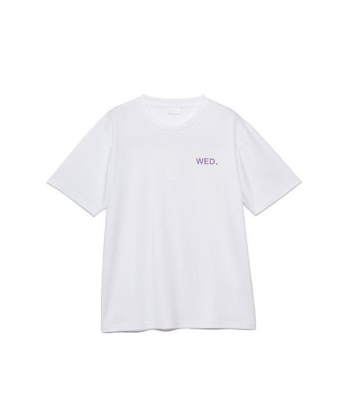 sanideiz TOKYO(サニデイズ トウキョウ)/for RUN テックカノコ ウィークリーTシャツ UNISEX/白WED.